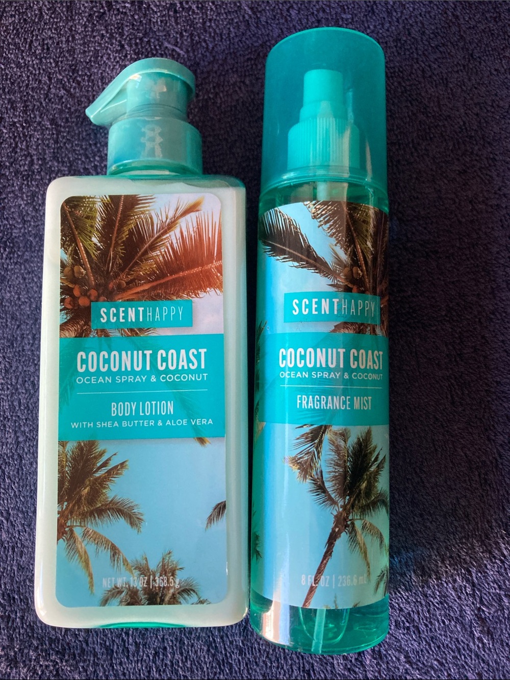 Coconut Coast Body Lotion & Fragrance  - Turquoise